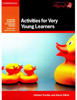 Activities for Very Young Learners.pdf